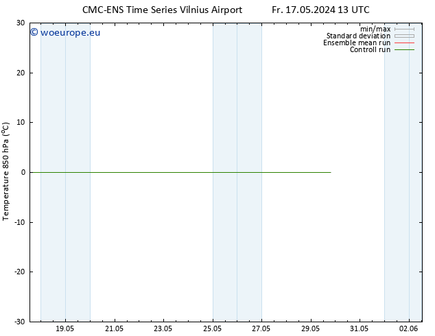 Temp. 850 hPa CMC TS Th 23.05.2024 07 UTC