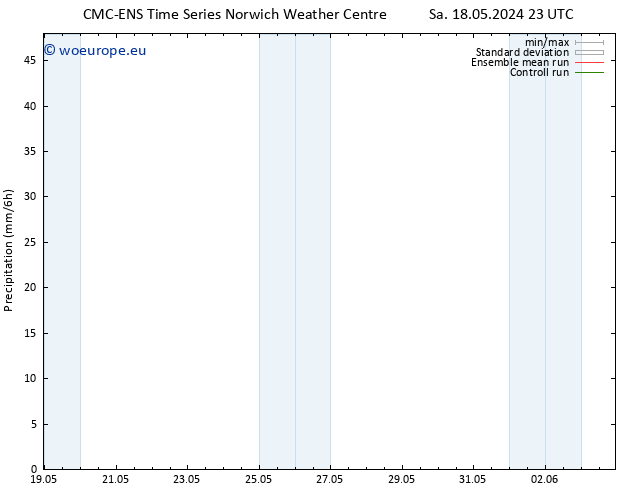 Precipitation CMC TS Su 19.05.2024 23 UTC
