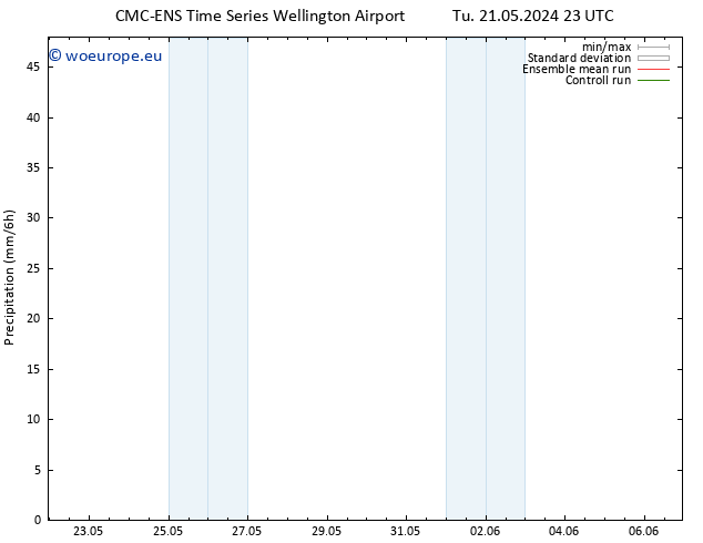 Precipitation CMC TS Th 23.05.2024 11 UTC