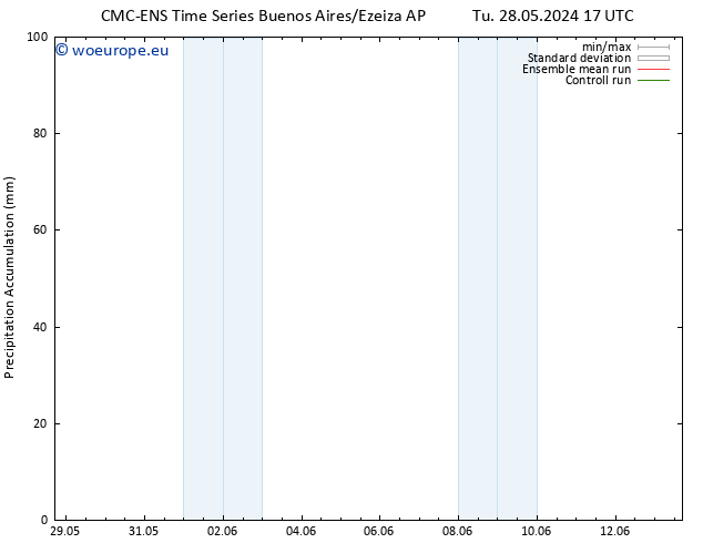 Precipitation accum. CMC TS Sa 01.06.2024 17 UTC