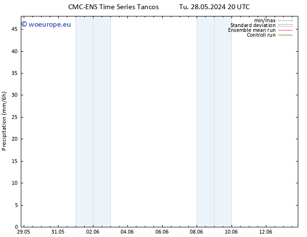 Precipitation CMC TS We 29.05.2024 08 UTC