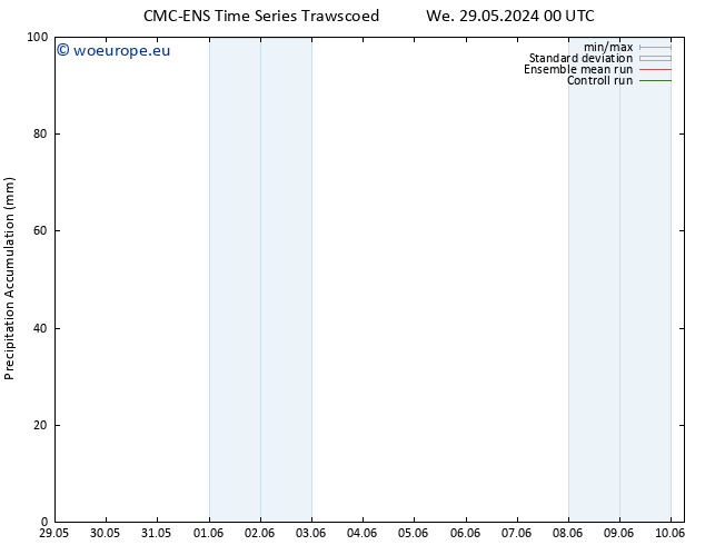 Precipitation accum. CMC TS Mo 10.06.2024 06 UTC