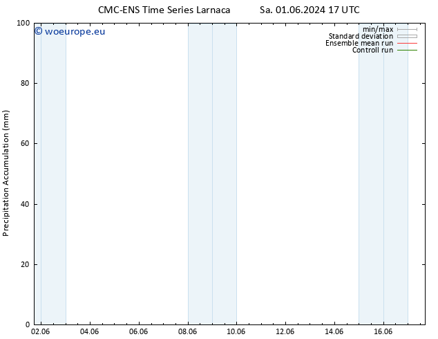 Precipitation accum. CMC TS Sa 01.06.2024 17 UTC