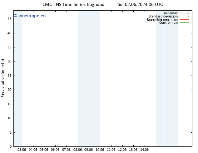 Precipitation CMC TS Th 06.06.2024 06 UTC