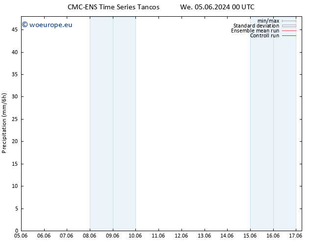 Precipitation CMC TS Su 09.06.2024 00 UTC