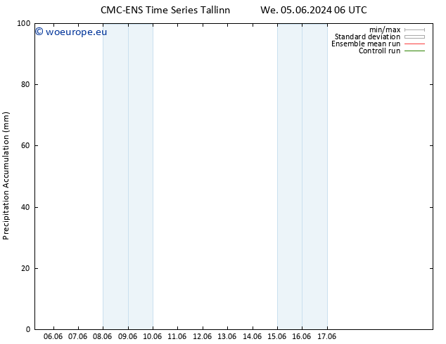 Precipitation accum. CMC TS We 05.06.2024 12 UTC