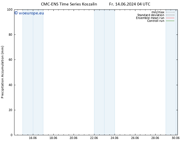 Precipitation accum. CMC TS Fr 14.06.2024 10 UTC