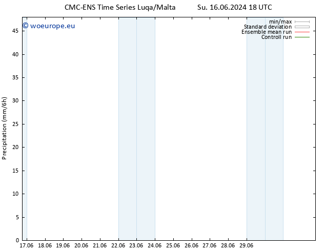 Precipitation CMC TS Mo 17.06.2024 00 UTC