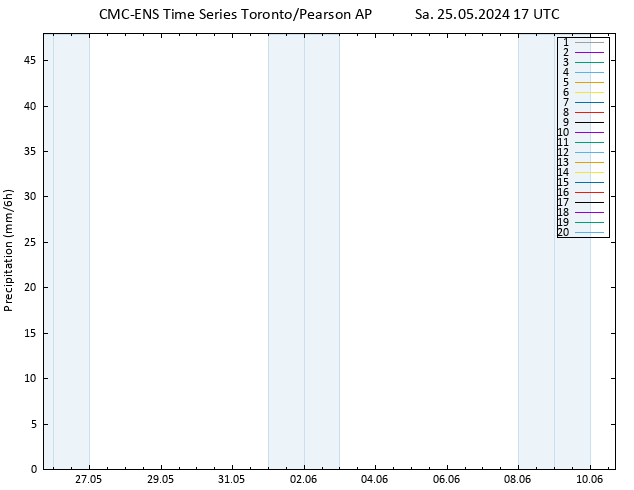 Precipitation CMC TS Sa 25.05.2024 17 UTC