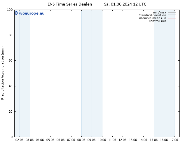 Precipitation accum. GEFS TS Mo 17.06.2024 12 UTC