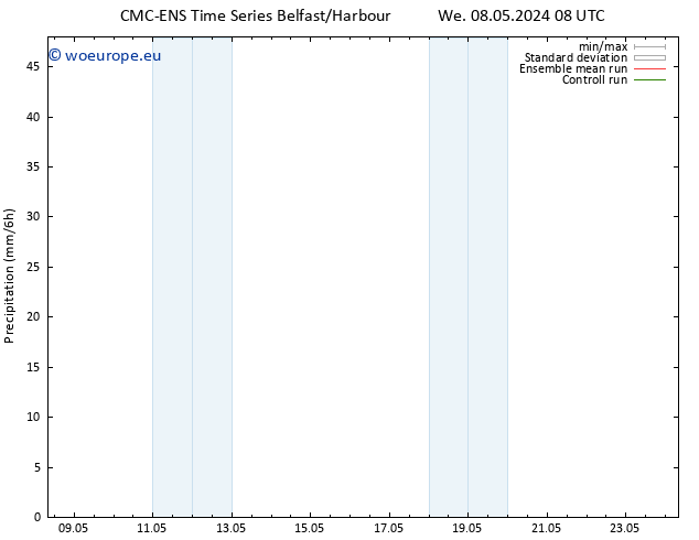 Precipitation CMC TS Su 19.05.2024 08 UTC