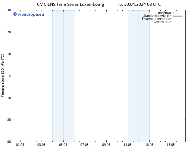 Temp. 850 hPa CMC TS We 01.05.2024 08 UTC