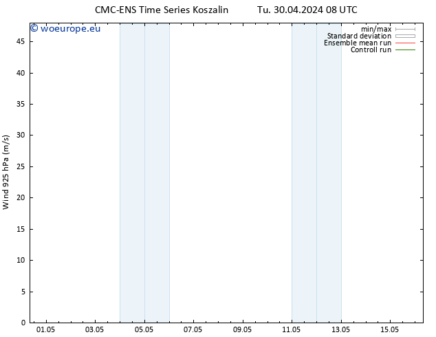 Wind 925 hPa CMC TS Tu 30.04.2024 14 UTC