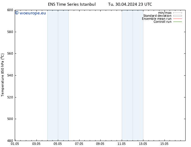 Height 500 hPa GEFS TS Th 16.05.2024 23 UTC