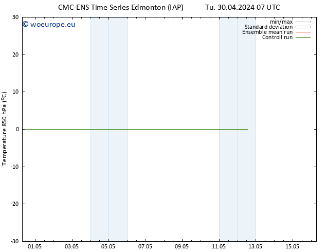 Temp. 850 hPa CMC TS We 01.05.2024 07 UTC