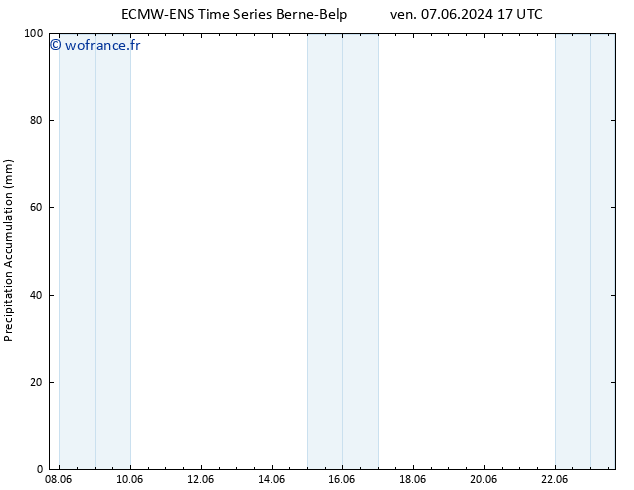 Précipitation accum. ALL TS dim 23.06.2024 17 UTC