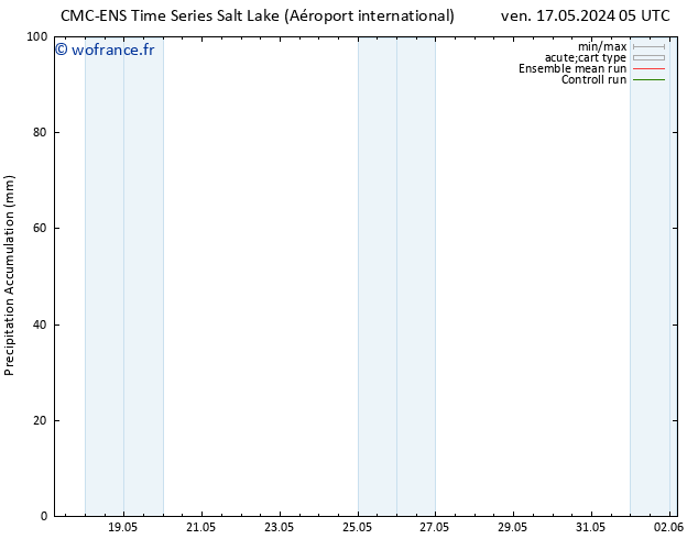 Précipitation accum. CMC TS lun 20.05.2024 17 UTC