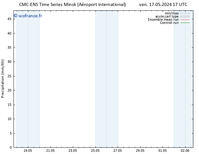 Précipitation CMC TS ven 17.05.2024 17 UTC