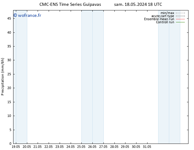 Précipitation CMC TS dim 19.05.2024 18 UTC
