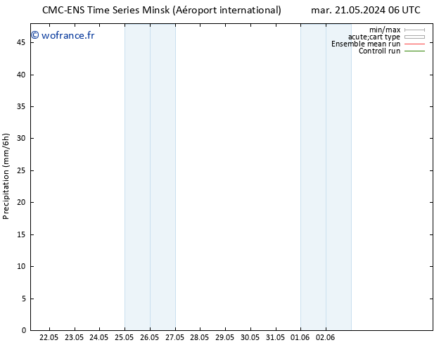 Précipitation CMC TS mar 21.05.2024 06 UTC