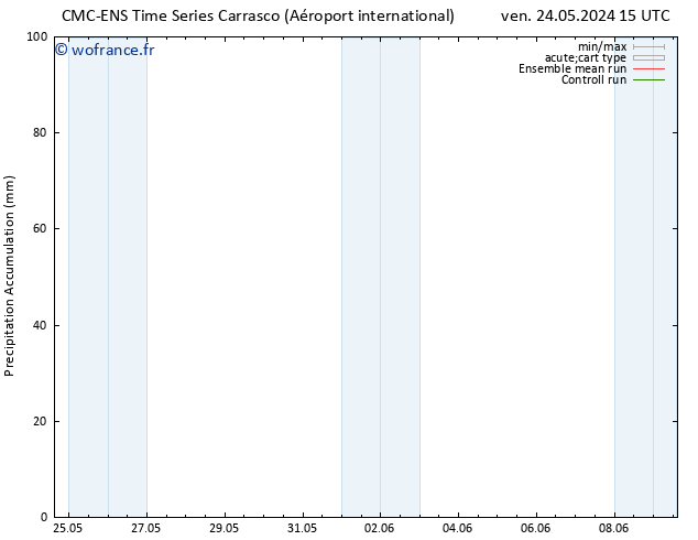 Précipitation accum. CMC TS dim 26.05.2024 09 UTC