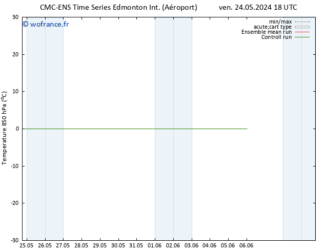 Temp. 850 hPa CMC TS jeu 30.05.2024 18 UTC