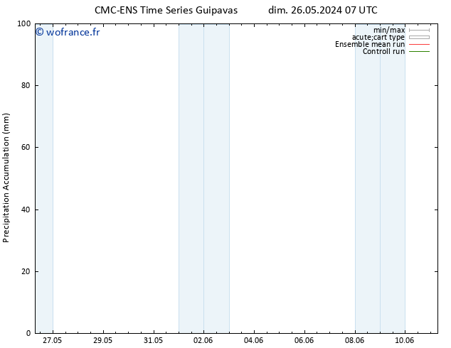 Précipitation accum. CMC TS sam 01.06.2024 13 UTC