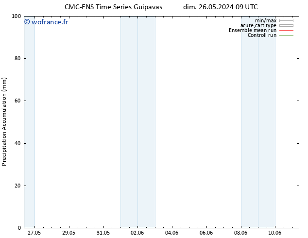 Précipitation accum. CMC TS sam 01.06.2024 15 UTC