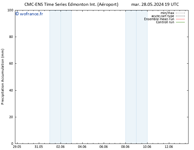 Précipitation accum. CMC TS mer 29.05.2024 19 UTC