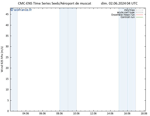 Vent 925 hPa CMC TS ven 14.06.2024 10 UTC