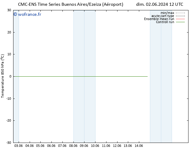 Temp. 850 hPa CMC TS mer 12.06.2024 12 UTC