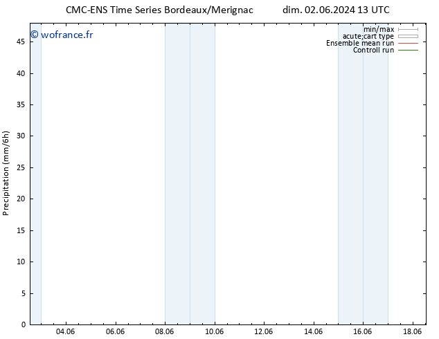 Précipitation CMC TS dim 09.06.2024 13 UTC