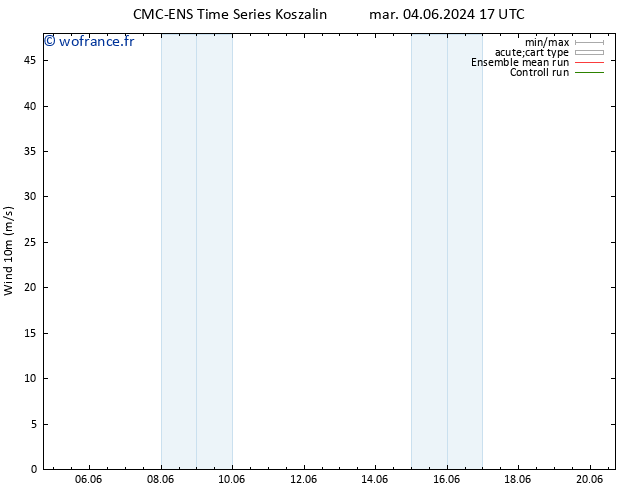 Vent 10 m CMC TS jeu 06.06.2024 17 UTC