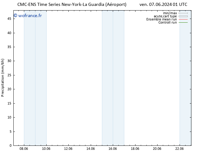 Précipitation CMC TS jeu 13.06.2024 19 UTC