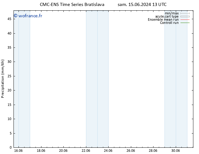 Précipitation CMC TS ven 21.06.2024 19 UTC