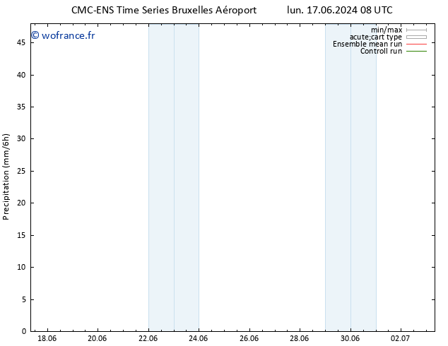 Précipitation CMC TS ven 21.06.2024 20 UTC