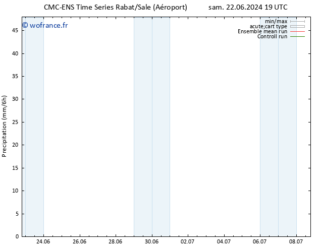 Précipitation CMC TS lun 24.06.2024 19 UTC