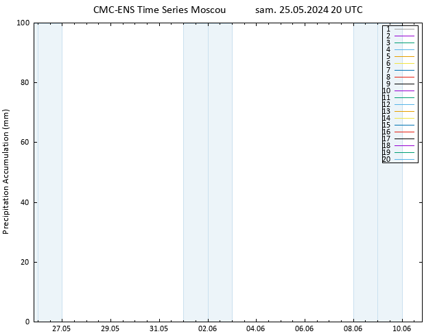 Précipitation accum. CMC TS sam 25.05.2024 20 UTC