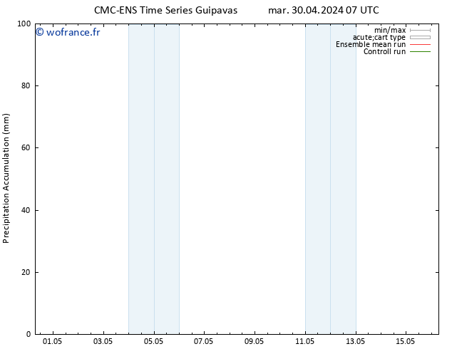Précipitation accum. CMC TS sam 04.05.2024 13 UTC