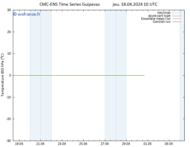 Temp. 850 hPa CMC TS lun 22.04.2024 16 UTC