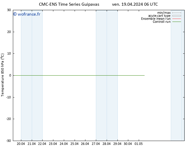 Temp. 850 hPa CMC TS lun 29.04.2024 06 UTC