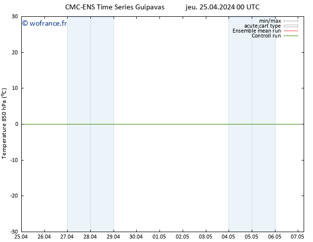 Temp. 850 hPa CMC TS jeu 02.05.2024 00 UTC