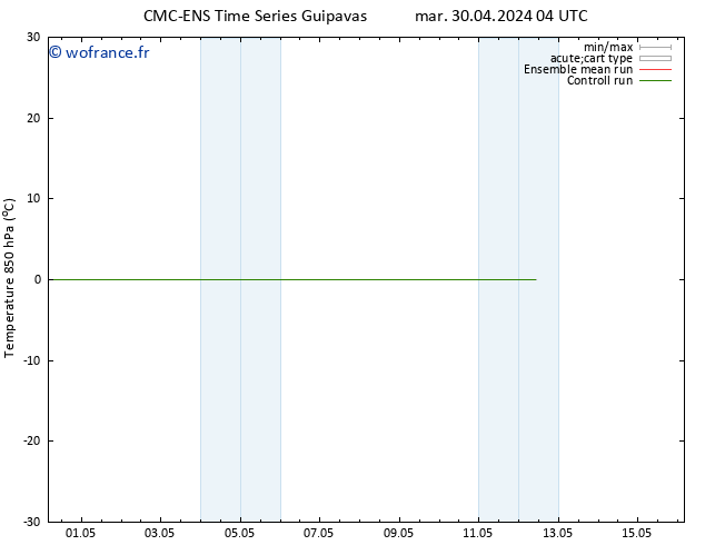 Temp. 850 hPa CMC TS mer 01.05.2024 16 UTC