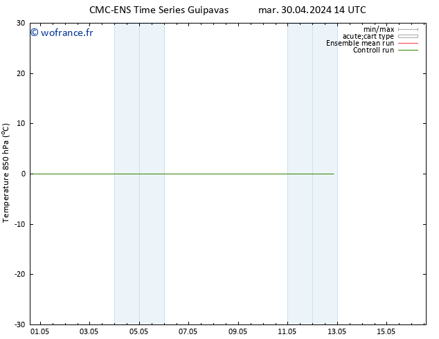 Temp. 850 hPa CMC TS lun 06.05.2024 20 UTC