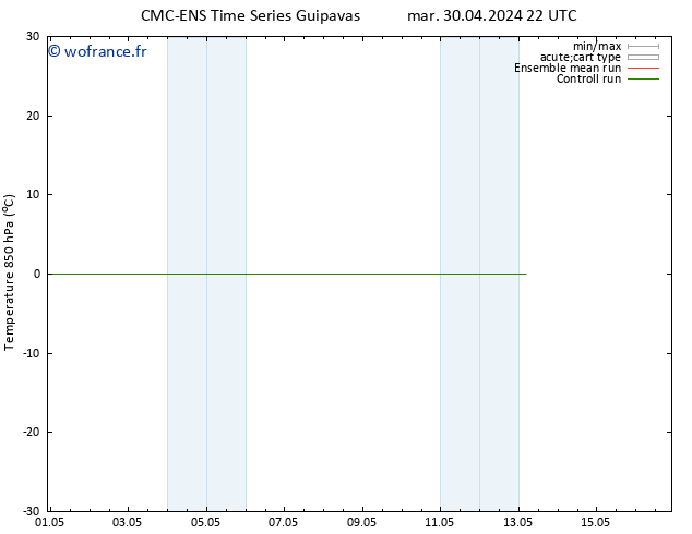 Temp. 850 hPa CMC TS lun 06.05.2024 16 UTC