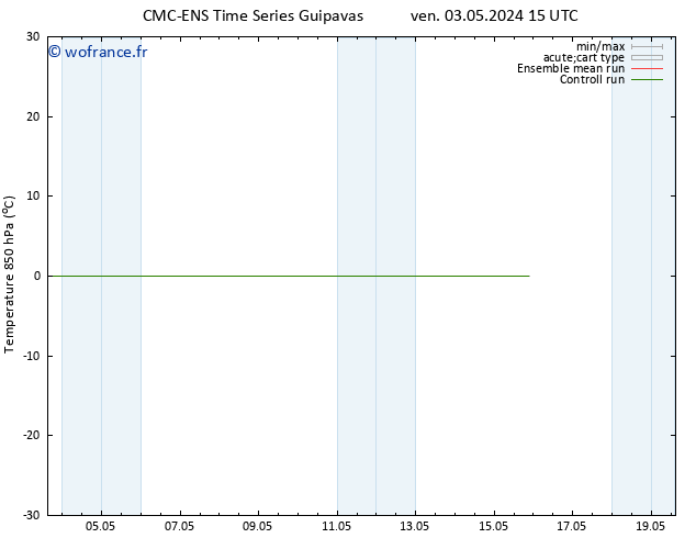 Temp. 850 hPa CMC TS ven 10.05.2024 15 UTC