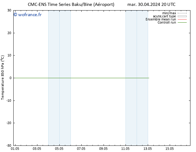 Temp. 850 hPa CMC TS jeu 02.05.2024 20 UTC