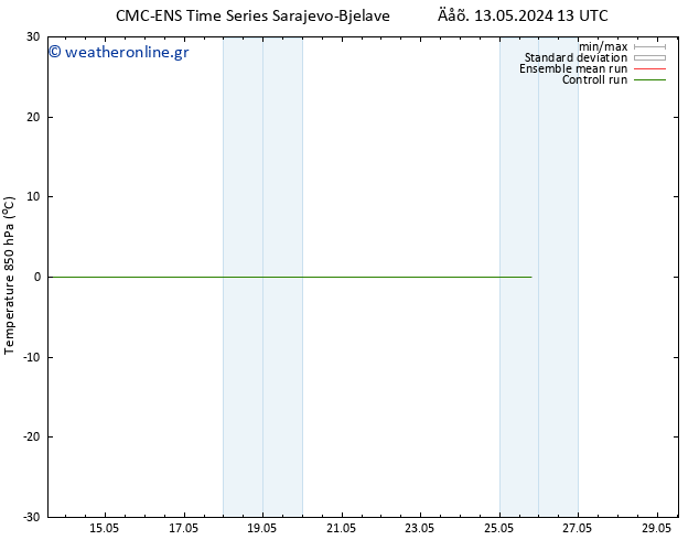 Temp. 850 hPa CMC TS  13.05.2024 13 UTC