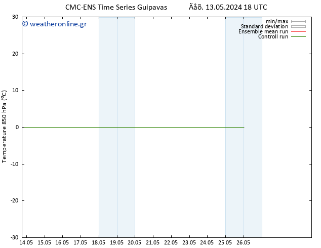 Temp. 850 hPa CMC TS  23.05.2024 18 UTC