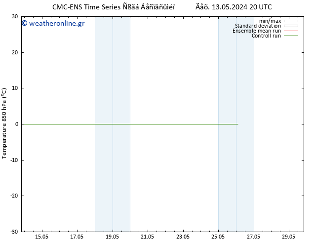 Temp. 850 hPa CMC TS  23.05.2024 20 UTC